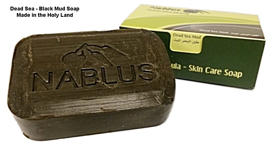 Hand Made Dead Sea Black Mud Soap