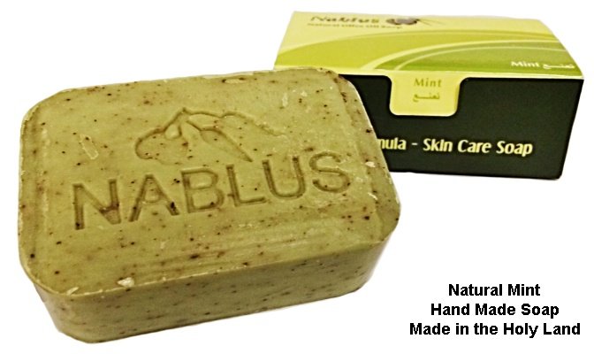 Hand Made Mint and Olive Oil Soap