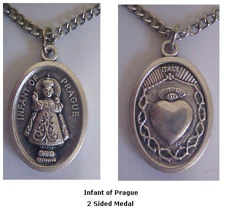 Infant of Prague Medal