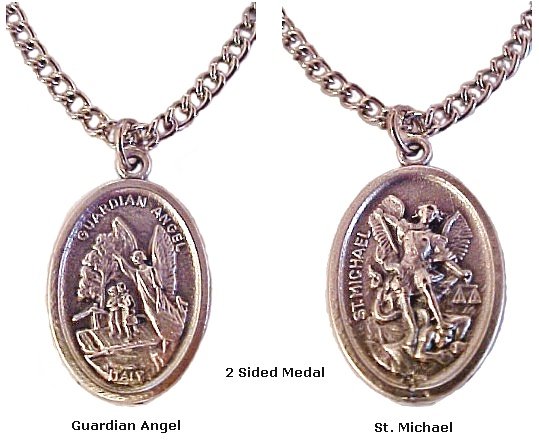 Guardian Angel & Saint Michael Medals