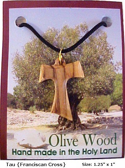 Small Tau (Tav)- Franciscan Cross Necklace