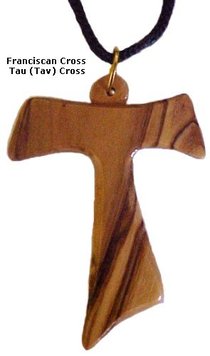 Large Tau - Franciscan Cross Necklace