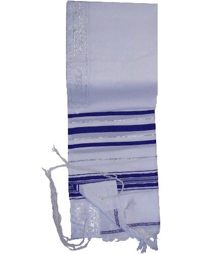 Prayer Shawls (Tallit) Purple & Silver