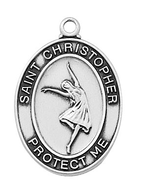 Sterling Silver Girls Dance Pendant