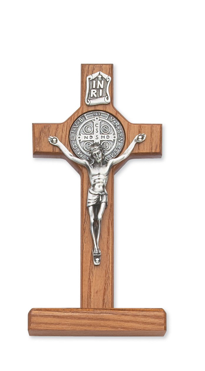 6 in. Standing St. Benedict