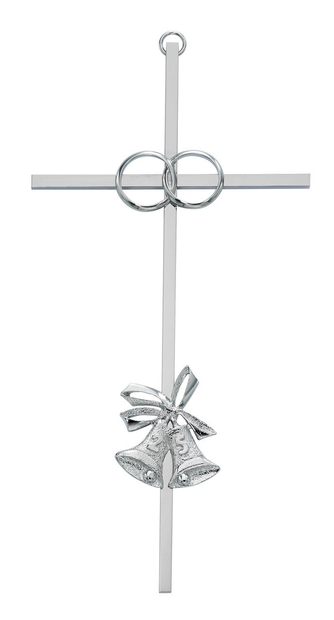 8in 25th Anniversary Aluminum Cross Boxed