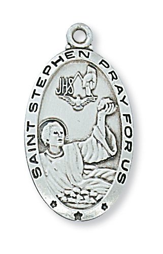 Sterling Silver St. Stephen Pendant