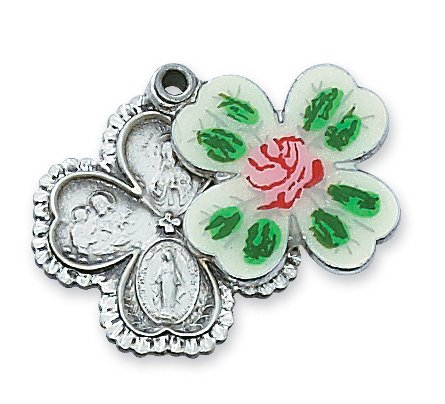 Sterling Silver Cloisonne 4-way Pendant