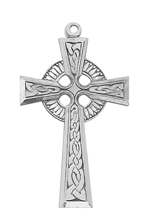 Sterling Silver Celtic Cross Pendant