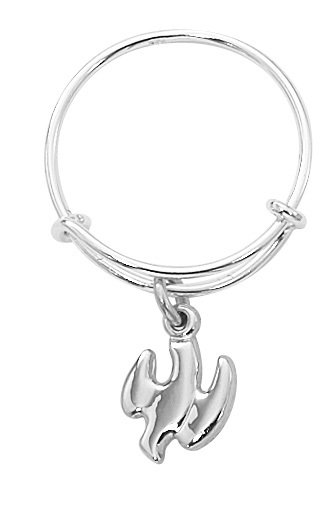 Sterling Expandable Holy Spirit Ring Boxed