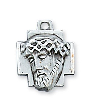 Sterling Silver Ecce Homo Pendant