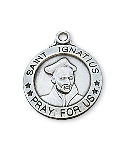 Sterling Silver St. Ignatius Pendant