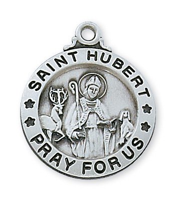 Sterling Silver St. Hubert Pendant