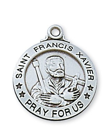 Sterling Silver St. Francis Xavier Pendant