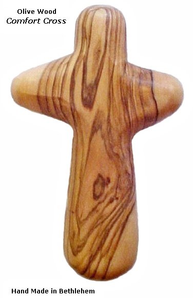 Olivewood Comfort Cross