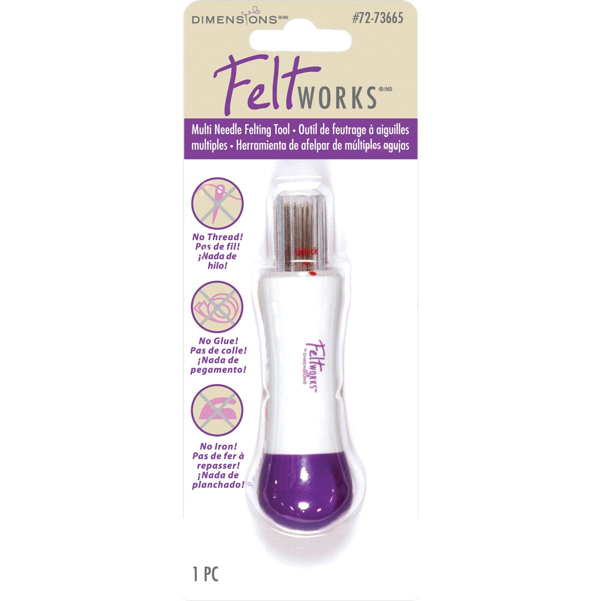 Feltworks Multi Needle Felting Tool-