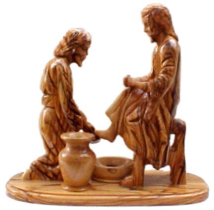 Jesus Washes Peter's Feet - 8.25"