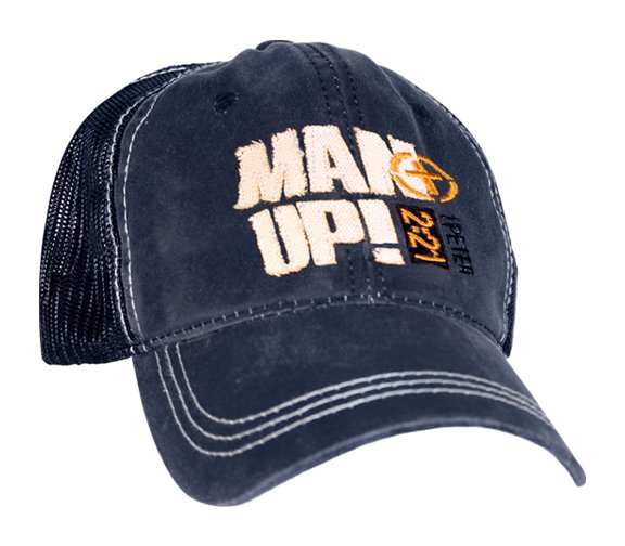 Man Up Cap (Size: adjustable, Color: Navy)