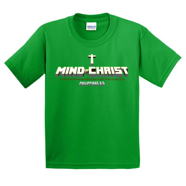 Mind of Christ - Youth (Size: XS, Color: Green)